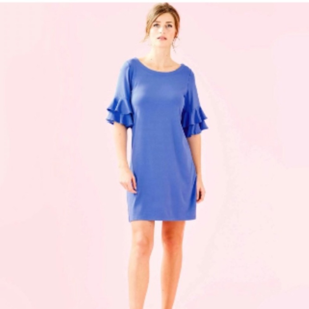 LILLY PULITZER Lula Dress Coastal Blue